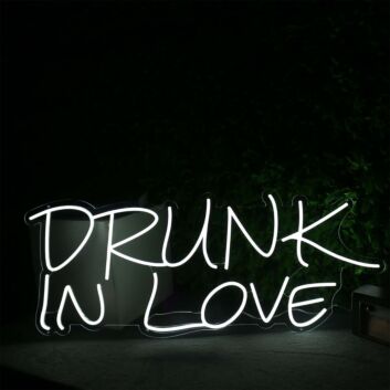 DRUNK IN LOVE LED-Neonschild für Bar und Club
