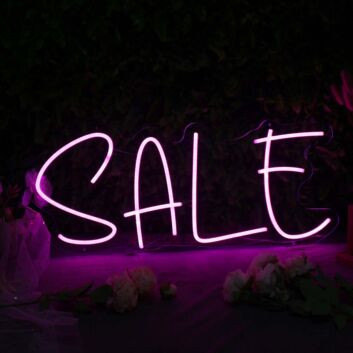Sale LED Neonschild für Geschäft und Schaufenster