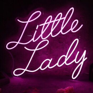 Little Lady LED-Neonschild für Kinderzimmer und Boutique