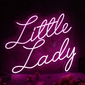 Little Lady LED-Neonschild für Kinderzimmer und Boutique