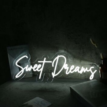 Sweet Dreams LED-Neonschild Schlafzimmer Wohnzimmer