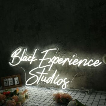 Black Experience Studios LED-Neonschild für Studio und Event
