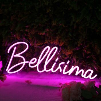 Bellisima Pink Neon Sign