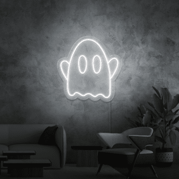Geist LED-Neonschild Wohnzimmer Gamingzimmer