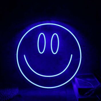 Smiley Gesicht LED-Neonschild Wohnzimmer Bar