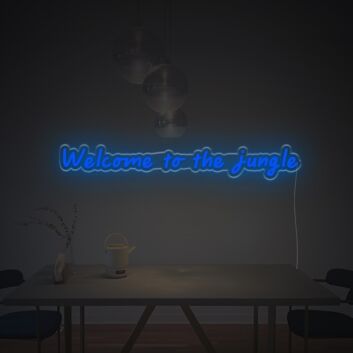 Welcome to the jungle LED-Neonschild für Bar Club
