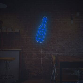 Flasche Bier LED-Neonschild für Bar und Restaurant