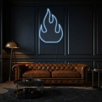 Flamme Symbol LED-Neonschild für Wohnzimmer oder Bar