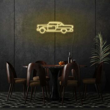 Oldtimer Auto LED-Neonschild für Wohnzimmer Bar