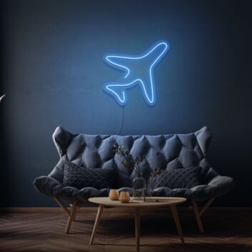 Flugzeug LED-Neonschild Wohnzimmer Büro