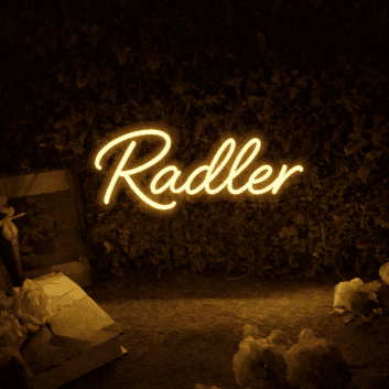 Radler LED-Neonschild für Bar und Restaurant