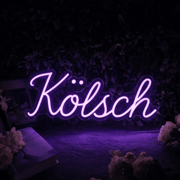 Kölsch LED-Neonschild für Bar und Gastronomie