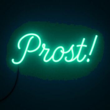 Prost! LED-Neonschild für Bar und Party