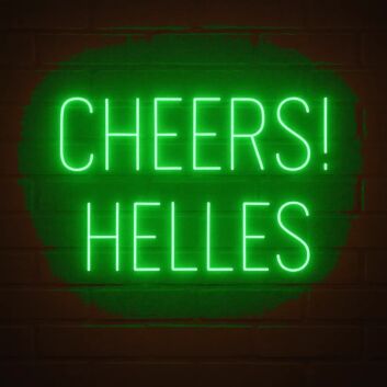 CHEERS! HELLES LED-Neonschild für Bar und Brauerei