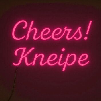 Cheers! Kneipe LED-Neonschild für Bar und Pub