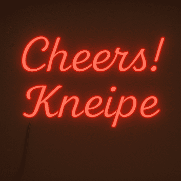 Cheers! Kneipe LED-Neonschild für Bar und Pub