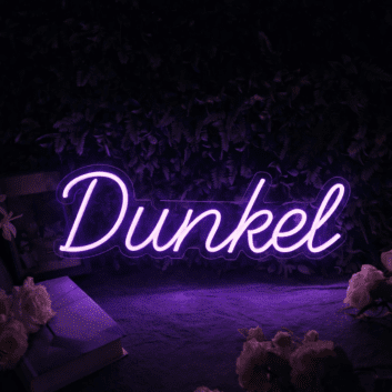 Dunkel LED-Neonschild für Bar und Lounge