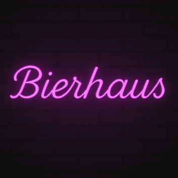 Bierhaus LED-Neonschild für Bar und Restaurant