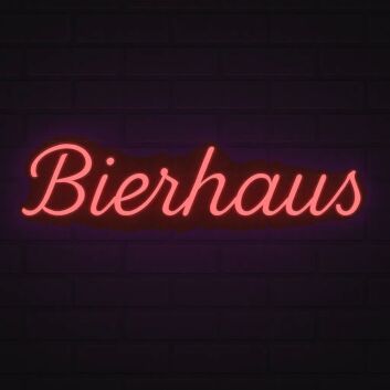 Bierhaus LED-Neonschild für Bar und Restaurant