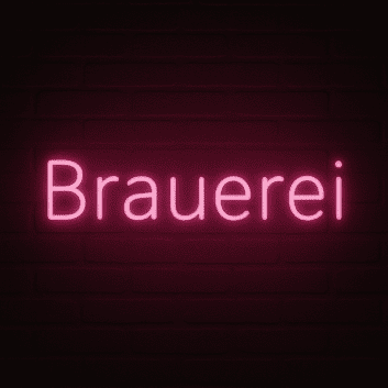 Brauerei LED-Neonschild für Bar und Restaurant