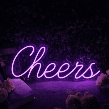 Cheers LED-Neonschild für Bar, Küche und Partyräume