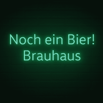 Noch ein Bier! Brauhaus LED-Neonschild für Bar Brauerei