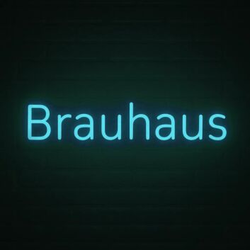 Brauhaus LED-Neonschild für Bar und Restaurant
