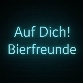 Zum Wohl Brauerei LED-Neonschild für Bar Brauerei