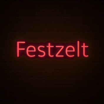 Festzelt LED-Neonschild für Festival und Event