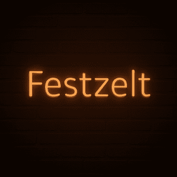 Festzelt LED-Neonschild für Festival und Event