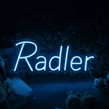 Radler LED-Neonschild für Bar und Biergarten