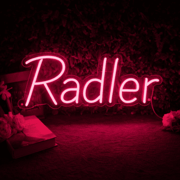 Radler LED-Neonschild für Bar und Biergarten
