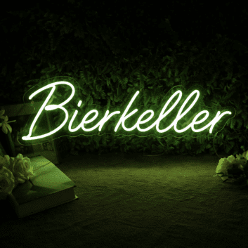 Bierkeller LED-Neonschild für Bar und Gaststätte