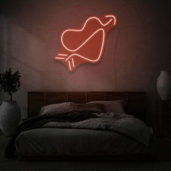 Herz mit Pfeil LED-Neonschild Schlafzimmer Wohnzimmer