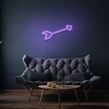 Pfeil LED-Neonschild Wohnzimmer Schlafzimmer