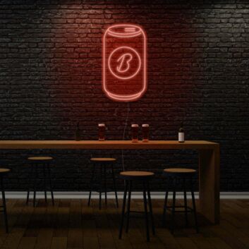 Bierdose LED-Neonschild für Bar und Club