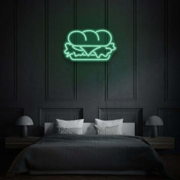 Sandwich LED-Neonschild für Küche Café
