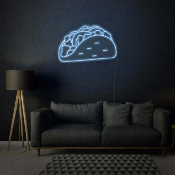 Taco LED-Neonschild für Wohnzimmer und Restaurant