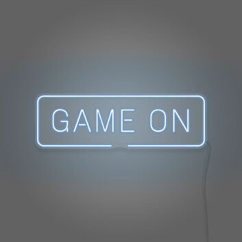 GAME ON LED-Neonschild für Gamingzimmer