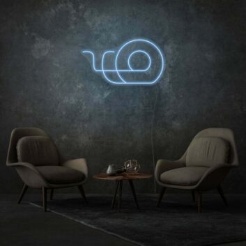 Schnecke LED-Neonschild Wohnzimmer Lounge