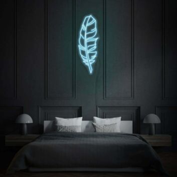 Feder LED-Neonschild