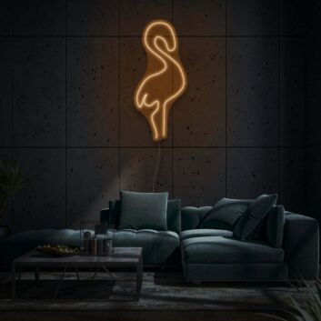Flamingo LED-Neonschild für Wohnzimmer Lounge