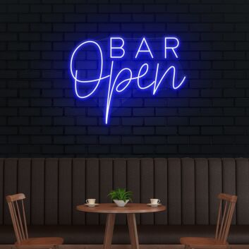 BAR Open LED-Neonschild für Bar und Café