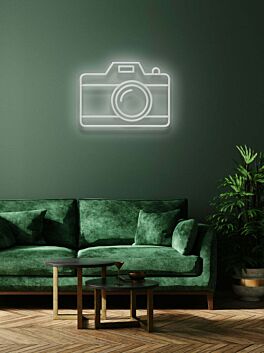 Fotokamera LED-Neonschild für Wohnzimmer und Fotostudio