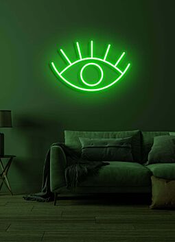 Auge Symbol LED-Neonschild für Wohnzimmer oder Schlafzimmer