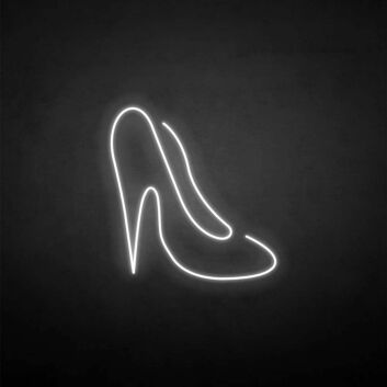 High Heel Schuh LED-Neonschild für Boutique Schaufenster