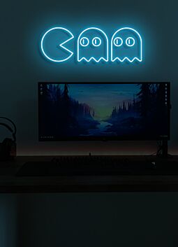 Packman Neon Flashback to Classic Gaming