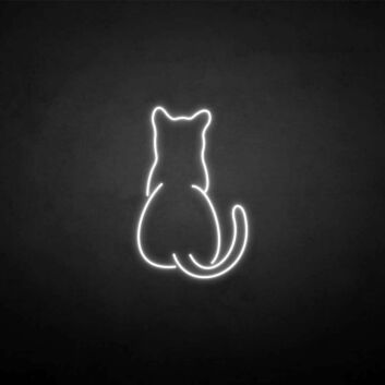 Katze Silhouette LED-Neonschild Wohnzimmer Schlafzimmer