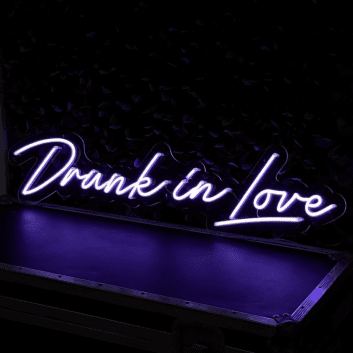 Drunk in Love LED-Neonschild Bar Club