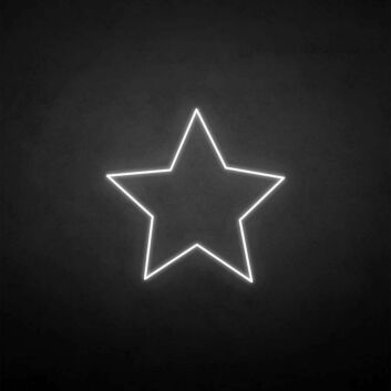 Stern LED-Neonschild Wohnzimmer Bar